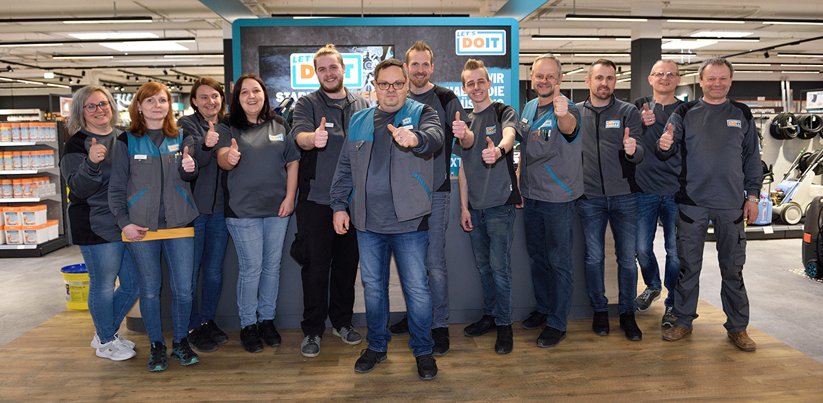 Das motivierte LETS DOIT Team Hartberg freut sich auf seine Kunden!