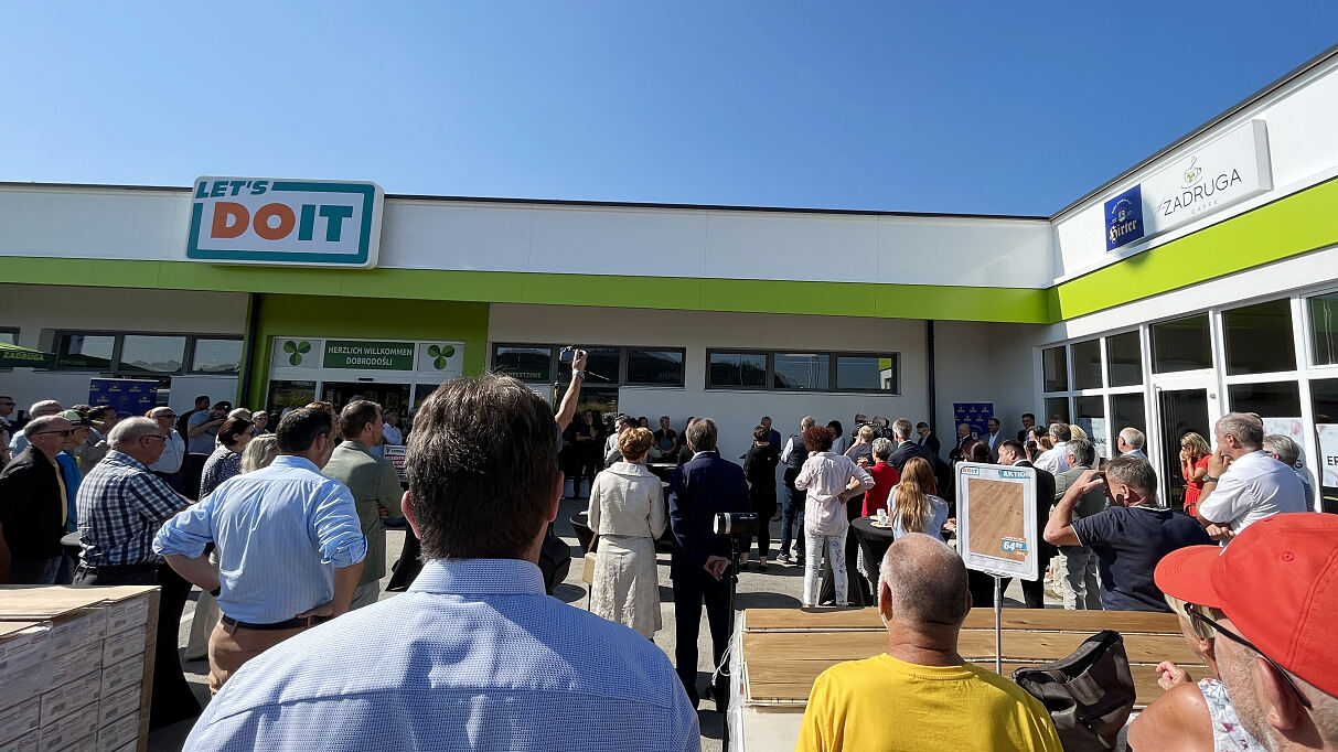Eröffnung LETS DOIT Zadruga Store 4.0 in Eberndorf